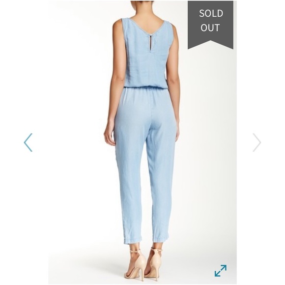 NWT Splendid Chambray Jumpsuit - Picture 2 of 8